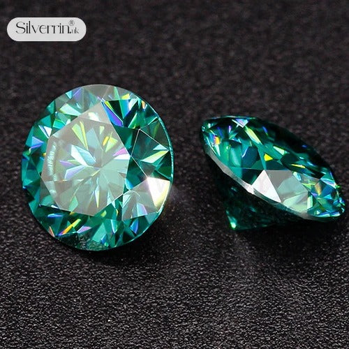 Green Moissanite Diamond | Brighter Than Diamond | VVS1 | D-Color Sparkle