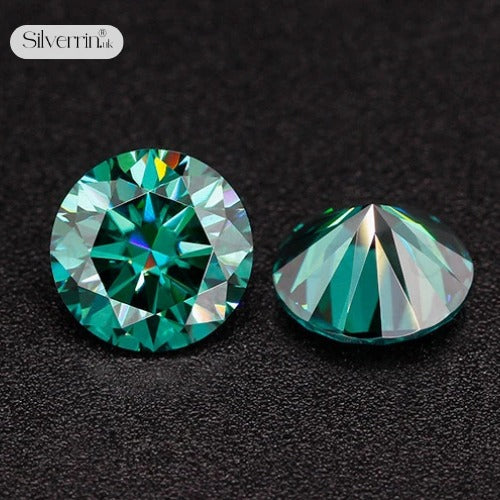 Green Moissanite Diamond | Brighter Than Diamond | VVS1 | D-Color Sparkle
