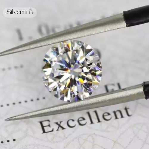 Moissanite Diamond | Brighter Than Diamond | VVS1 | D-Color Sparkle